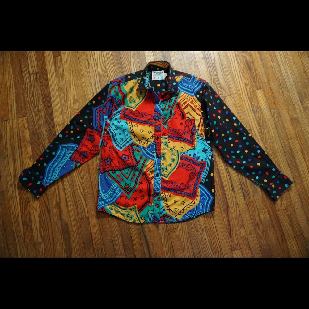 Vintage Wrangler Authentic Western Shirt
